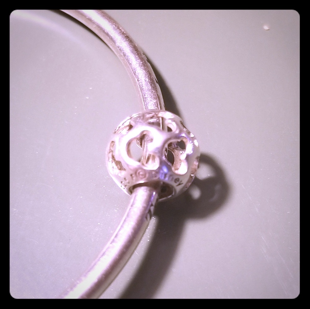 Disney Chamilia Charm - Mickey Mouse Cutout